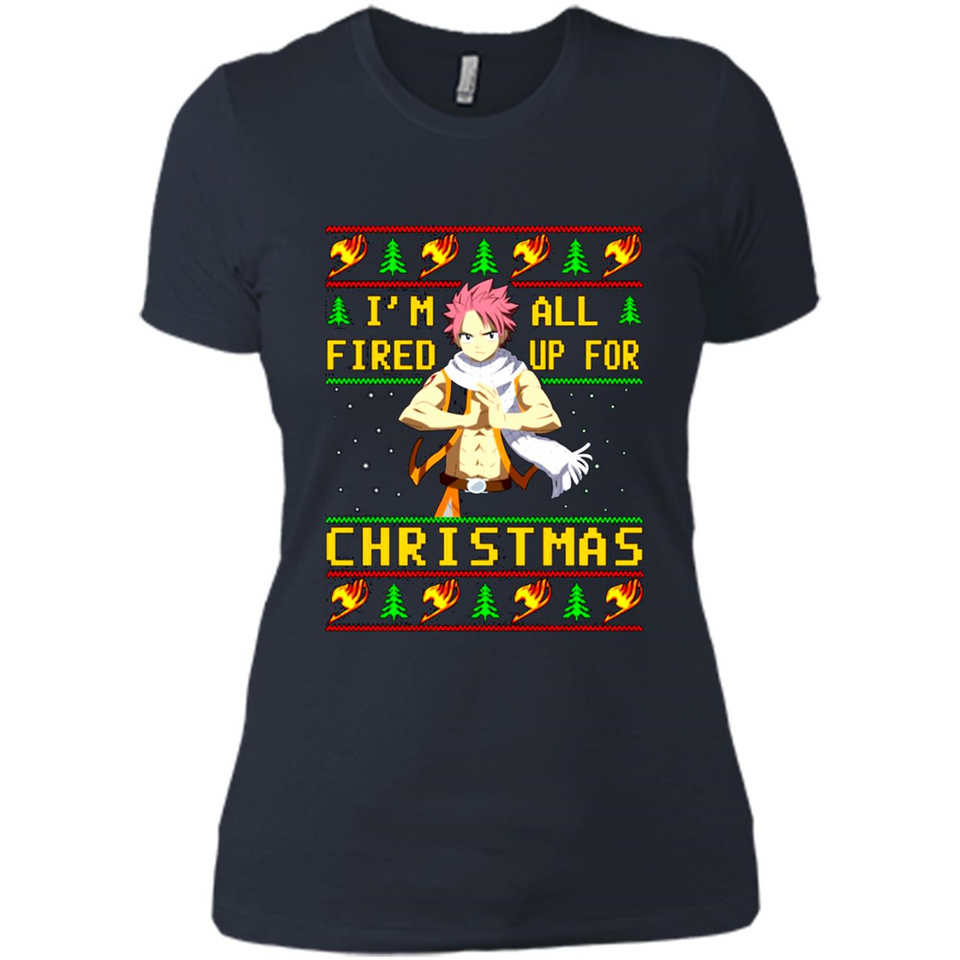 Natsu I’m all fired up for Christmas ugly sweatshirt PINGPONG