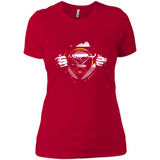 Buffalo Sabres And Superman Fans - Ladies' Boyfriend T-Shirt