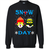 Snow Day Shirt For Chicago Bulls Vs Minion Fans pingpong