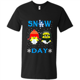 Snow Day Shirt For Los Angeles Dodgers Vs Minion Fans pingpong