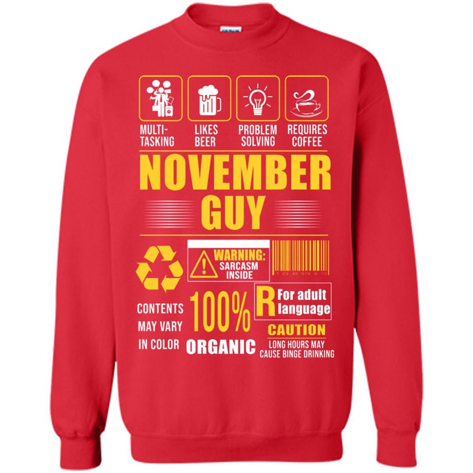 November Guy Multitasking - Sweatshirt