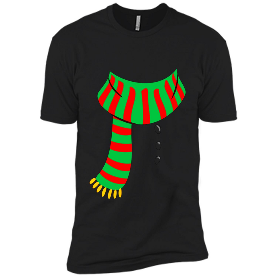 Snowman Scarf Costume T-shirt Christmas