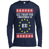 All I want for Christmas is EU ugly - Canvas Long Sleeve T-Shirt