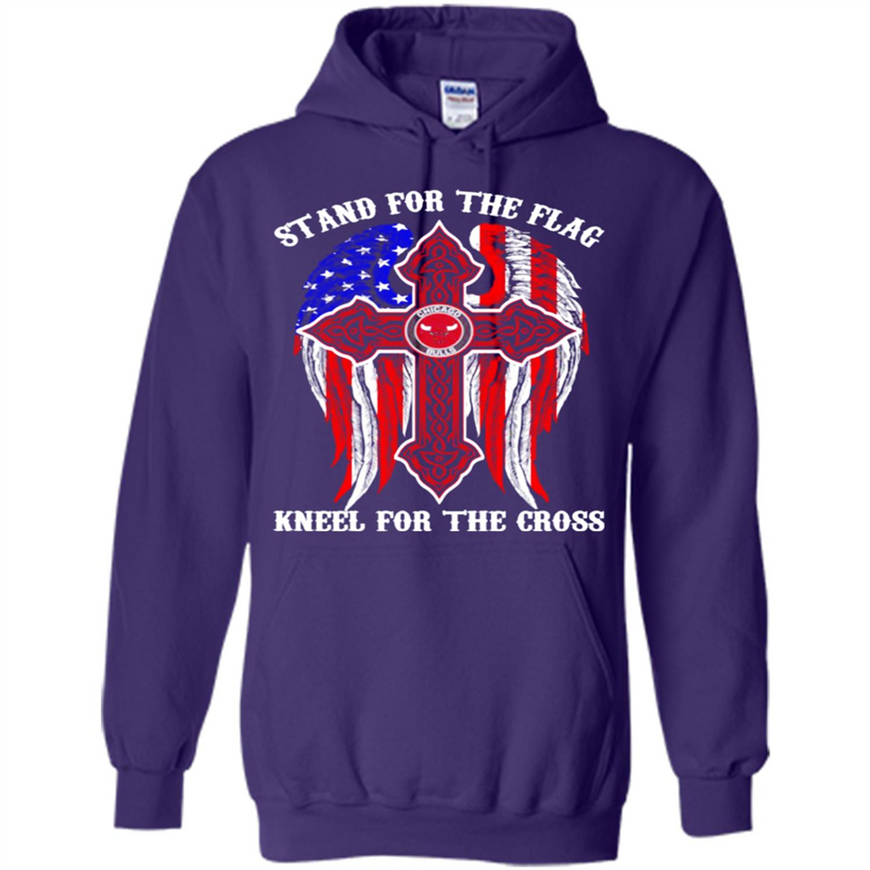 Chicago Bulls - stand for the flag kneel for the cross