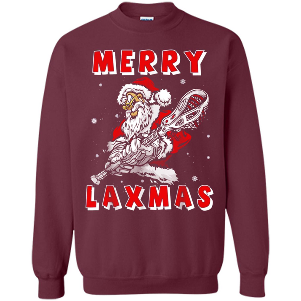Lacrosse Merry Laxmas Santa - Sweatshirt