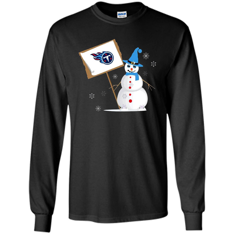Tennessee Titans Snowman Funny