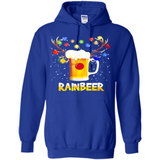 Rainbeer Christmas Reindeer Beer Drinking
