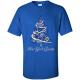 New York Giants NFL Football Team Logo Christmas Tree T-Shirt - Shirt