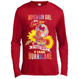 November Girls Sunflower - Canvas Long Sleeve T-Shirt