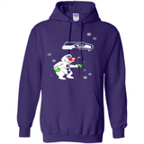 Seattle Seahawks Snowman