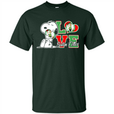 Snoopy loves NBA Boston Celtics - Shirt