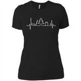 Heartbeat Christmas Tree T-shirt Funny Xmas Costume