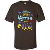 Nightmare Before Christmas Shirt - Sally Glitter Shirt - Every Queen needs a King PINGPONG
