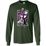 Disney Nightmare Before Christmas Jack And Sally T-Shirt - Long Sleeve T-Shirt