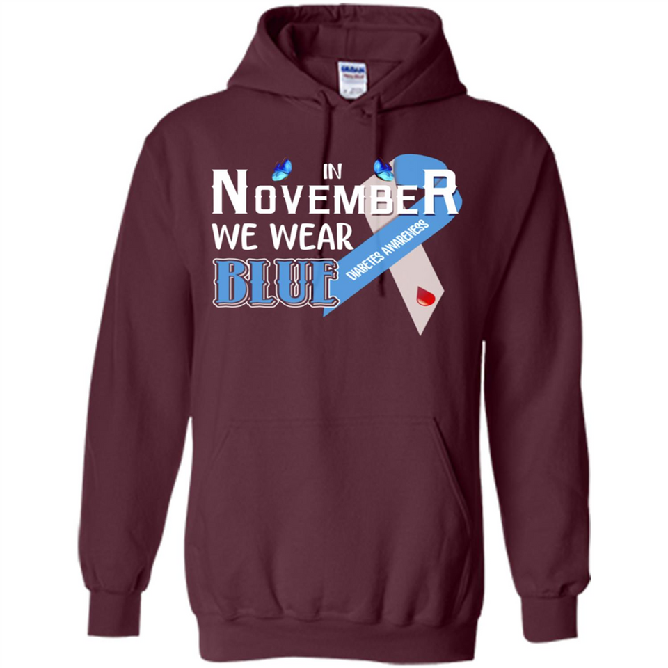 November We Wear Blue Diabetes Awareness