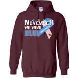 November We Wear Blue Diabetes Awareness