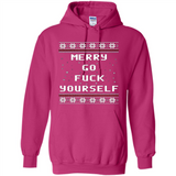 Merry go fuck yourself Christmas sweatshirt PINGPONG