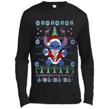Stitch ugly christmas sweater - Canvas Long Sleeve T-Shirt