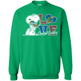 Snoopy loves NBA Cleveland Cavaliers - Sweatshirt