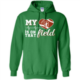 Stanford Cardinal Football My Heart is on that Field - Hoodie