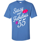 Sassy and Fabulous at 55 - 55th Birthday - Shirt