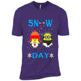 Snow Day Shirt For Chicago Bulls Vs Minion Fans pingpong