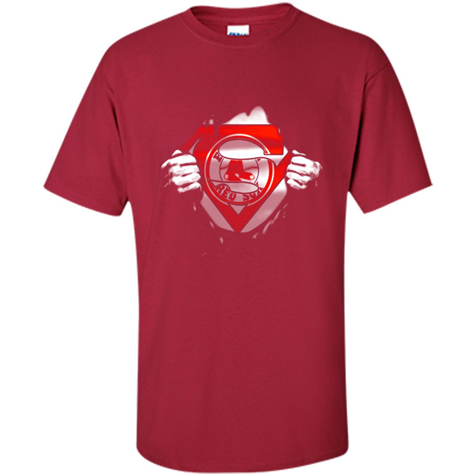 Boston Red Sox And Superman Fans - Shirt
