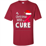 My Christmas Wish Is A Cure Breast Cancer Awareness sweater PINGPONG