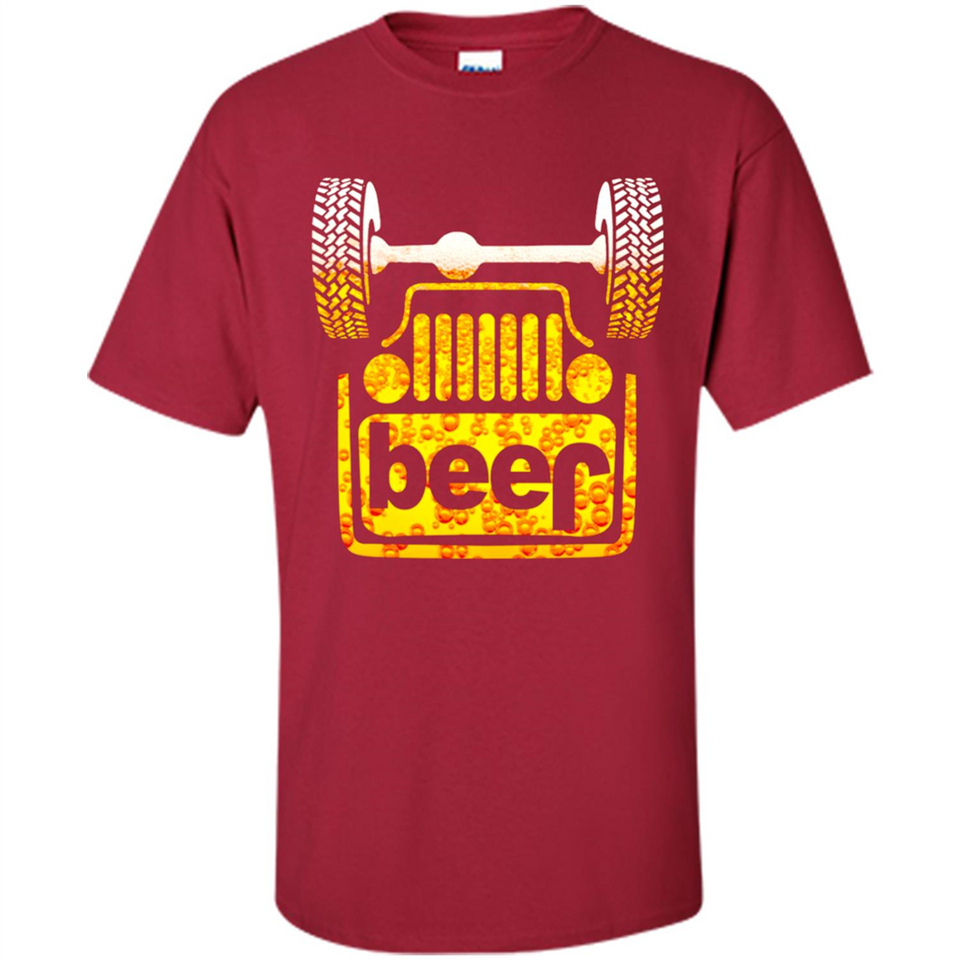Jeep Reverse Beer Off Roading Funny Drinking