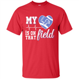 Detroit Lions Football My Heart is on that Field - Shirt