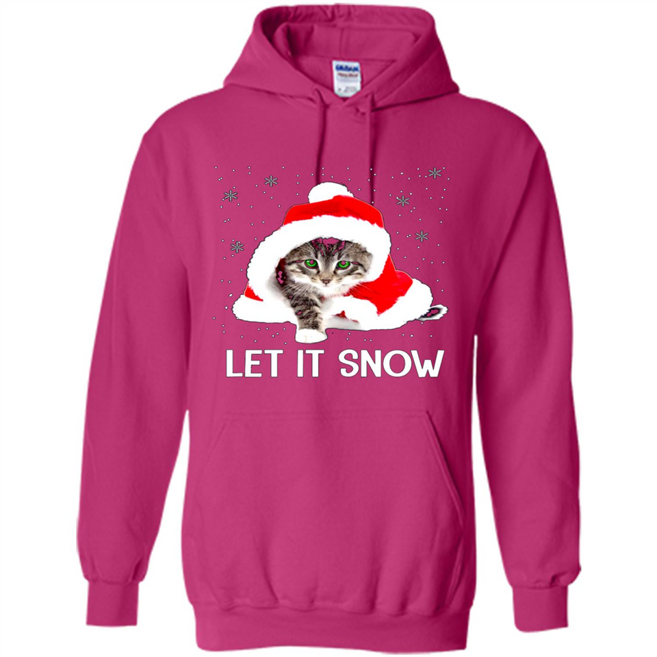 Let It Snow Cat Christmas sweater PINGPONG
