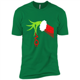 Funny Grinch Hand Holding Electrician Ornament Christmas PING PONG