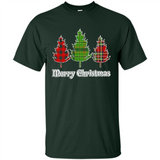 Plaid Christmas Tree Shirt Merry Christmas Plaid is Rad