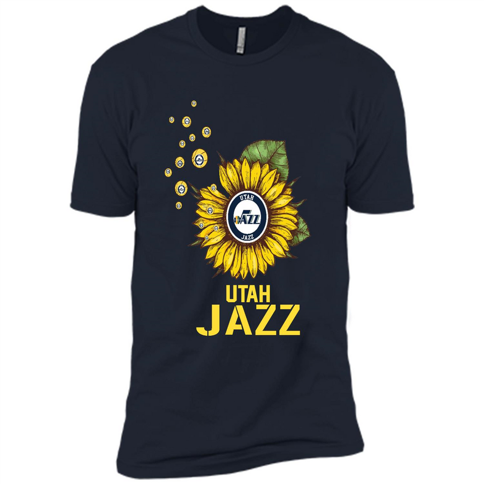 Utah Jazz Basketball Sunflower