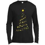 Modern Christmas Tree Light Led Merry Xmas Mug PINGPONG - Canvas Long Sleeve T-Shirt