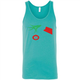 Funny Grinch Hand holding Doctor ornament Christmas Sporty T-Shirt - Canvas Unisex Tank