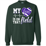 TCU Horned Frogs Football My Heart is on that Field - Sweatshirt