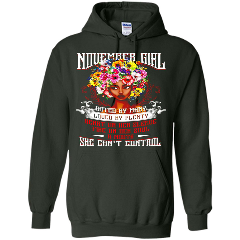 November Girl Flower - Hoodie