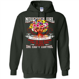 November Girl Flower - Hoodie
