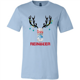 Coors Light Reinbeer Funny Beer Reindeer Christmas Sweatshirt - Canvas Unisex T-Shirt