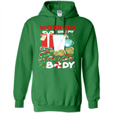 Working On My Santa Body Funny Christmas Gift Sleeve Xmas - Hoodie