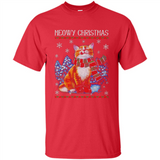 Christmas Ugly Sweater Cat With Christmas Meowy Chritstmas - Shirt