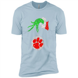 Amazing tee Clemson Tigers Glitter Grinch Monogram Ornament Christmas Gift - Sao chép - Premium Short Sleeve T-Shirt