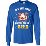 Its The Most Wonderful Time for a Beer - Long Sleeve T-Shirt