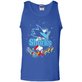 Snoopy Christmas San Jose Sharks - Tank Top