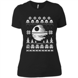 Star War Ugly Christmas 2018 - Ladies' Boyfriend T-Shirt