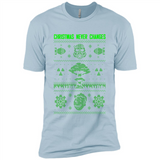 Christmas Ugly Sweater Christmas Never Changes Star Wars - Premium Short Sleeve T-Shirt