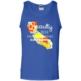 Paradise California Strong Camp Fire Youth T-Shirt PINGPONG - Tank Top