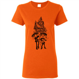 Mariachi Skeleton Shirt Dia De Los Muertos Tequila - Ladies Short-Sleeve