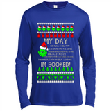 Mr Grinch my day I’m booked Christmas sweater PINGPONG